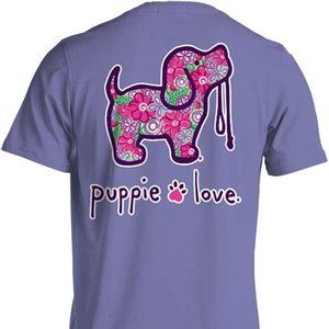 Flower Pup - Puppie Love Tee Shirt